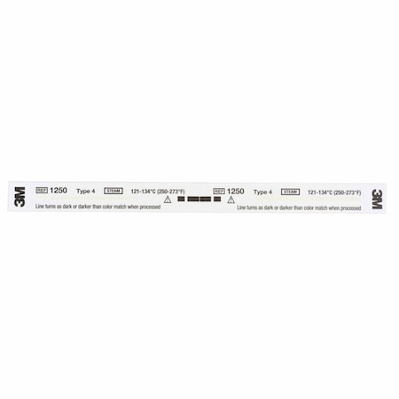 Comply Sterilization Chemical Indicator Strip Steam 8 Inch, 240PK 1250